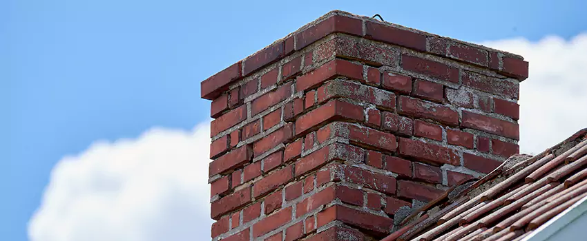Brick Chimney Flue Installation in Mastic, NY