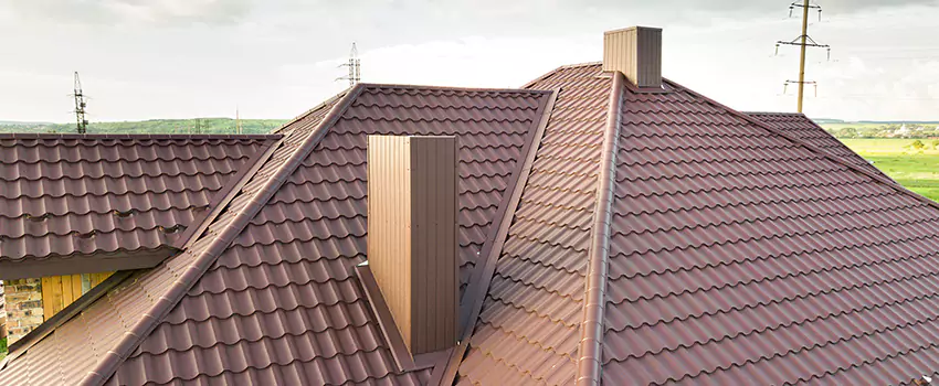 Residential Chimney Flashing Restoration in Mastic, NY