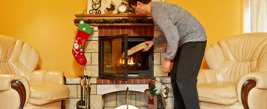 Gas to Wood-Burning Fireplace Conversion Services in Mastic, New York