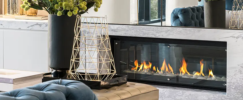 Custom Fireplace Crystals in Mastic, New York