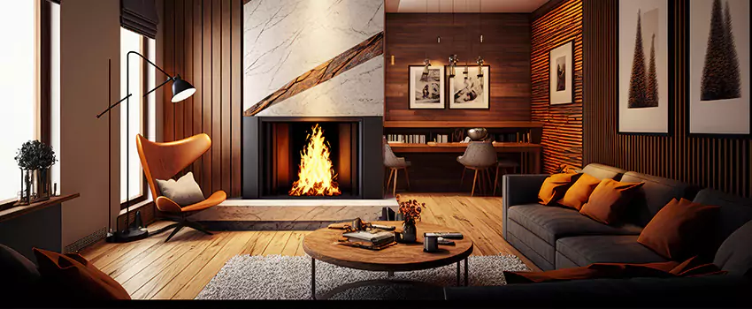 Fireplace Design Ideas in Mastic, NY