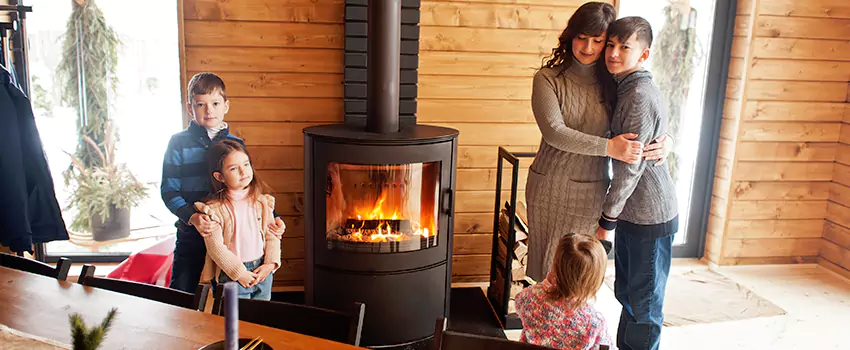 Morso Cast Iron Fireplace Insert Installation in Mastic, New York