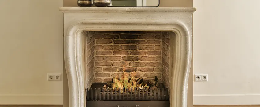 Vintage-style Fireplace Redesign in Mastic, New York